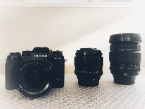 My Fuji Gear (Fuji xt-2, 23mm | 56mm 1.2 | 16-55m, 2.8)